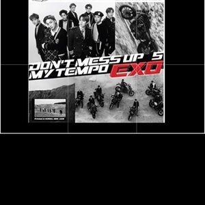 Gently Used EXO 5th Album Don’t Mess Up My Tempo CD album WITHOUT POSTER N CARDS